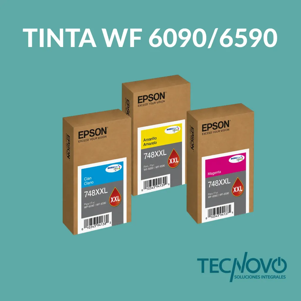 Tinta EPSON WorkForce WF 6090/6590 Cyan/Magenta/Yellow (Magenta)