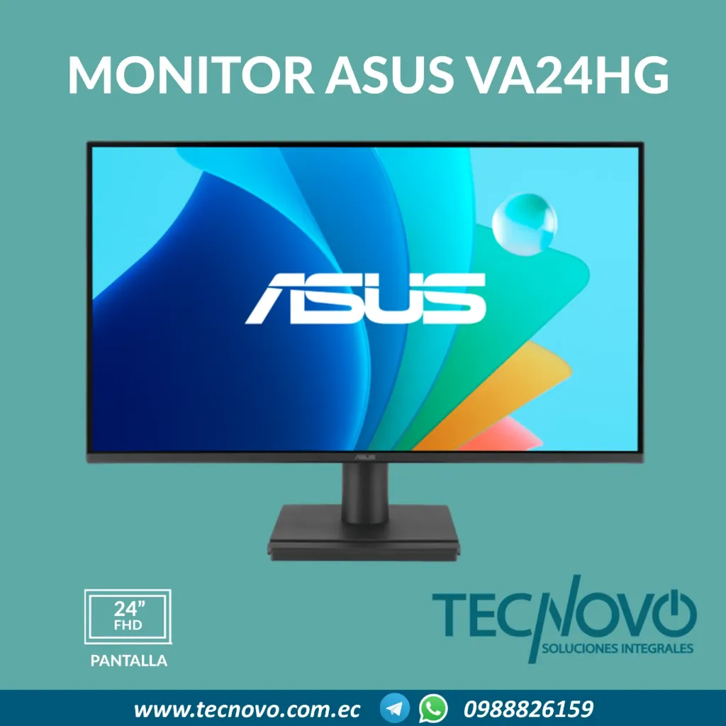 Monitor ASUS VA24HG 24" Full HD IPS 120Hz