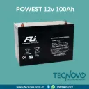 BATERIA POWEST CEBAT-7226 GEL CICLO PROFUNDO 12v 100Ah