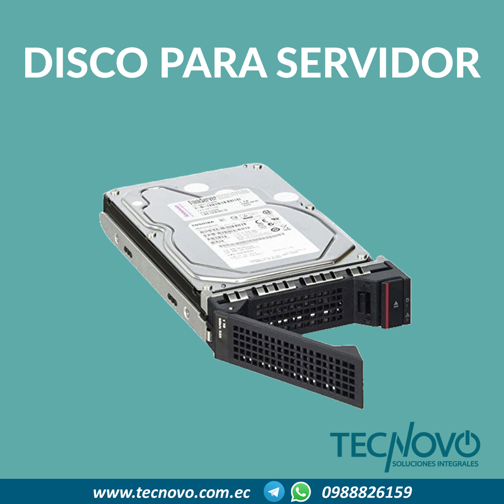 Disco duro para Servidor 2.5" 2.4TB 10K SAS 12Gb Hot Swap HDD