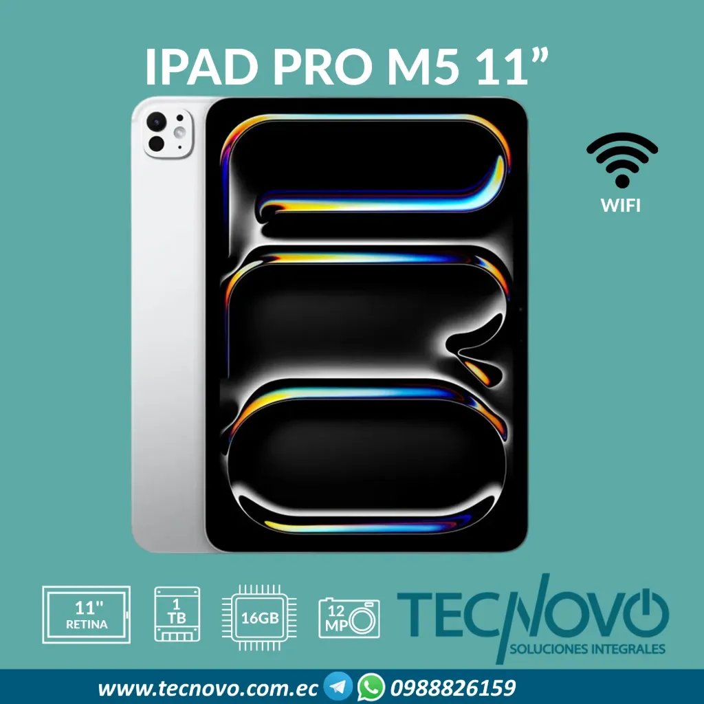 Tablet APPLE IPAD PRO M5 10-core CPU 10-core GPU 16GB 1TB 11"