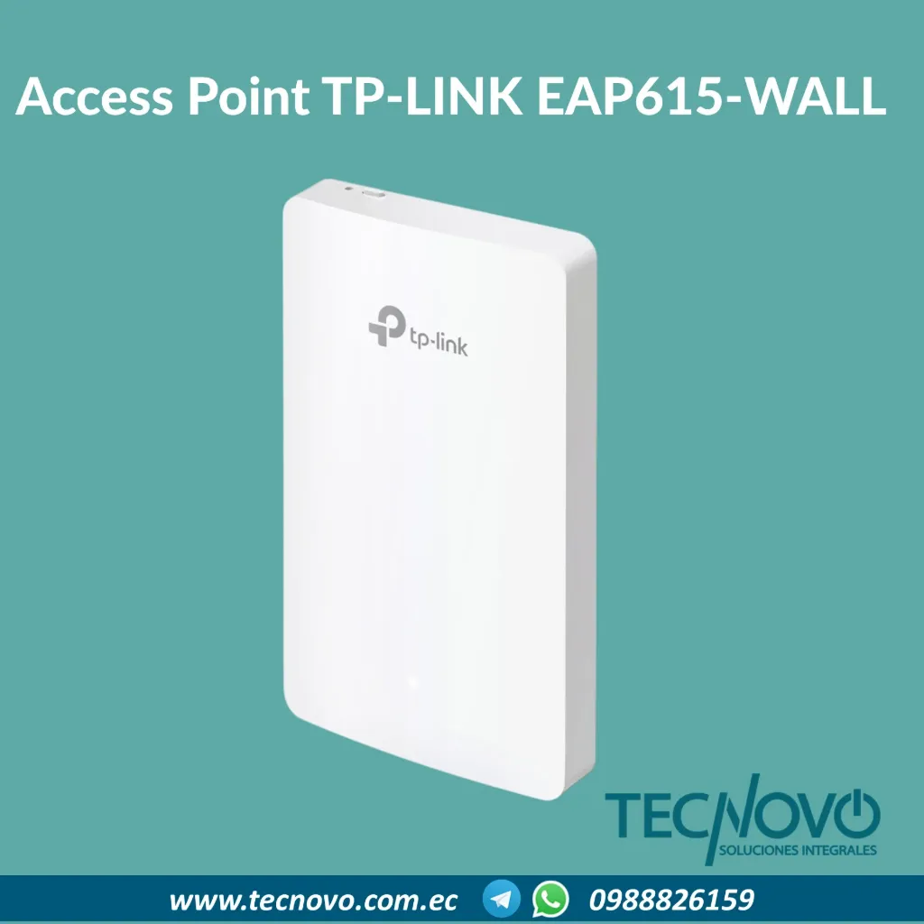 Access Point TP-LINK EAP615-Wall Wi-Fi 6 AX1800