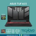 Laptop ASUS TUF Gaming A15 AMD Ryzen 7 170 (7735HS) 16GB 512GB SSD RTX-3050 4GB 15.6" FHD + MOCHILA