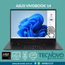 Laptop ASUS Zenbook 14 UM3406 AM Ryzen 7 AI 445 16GB 512GB SSD 14" OLED WUXGA TACTIL + ESTUCHE