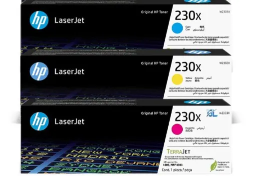 Toner HP 230X Color (Alto rendimiento) Original LaserJet 5.500 págs.