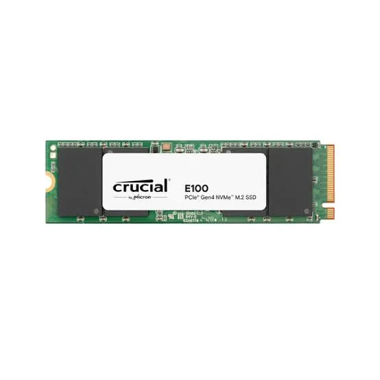 Disco CRUCIAL NVMe E100 2TB PCIe Gen4 SSD Interno 2280