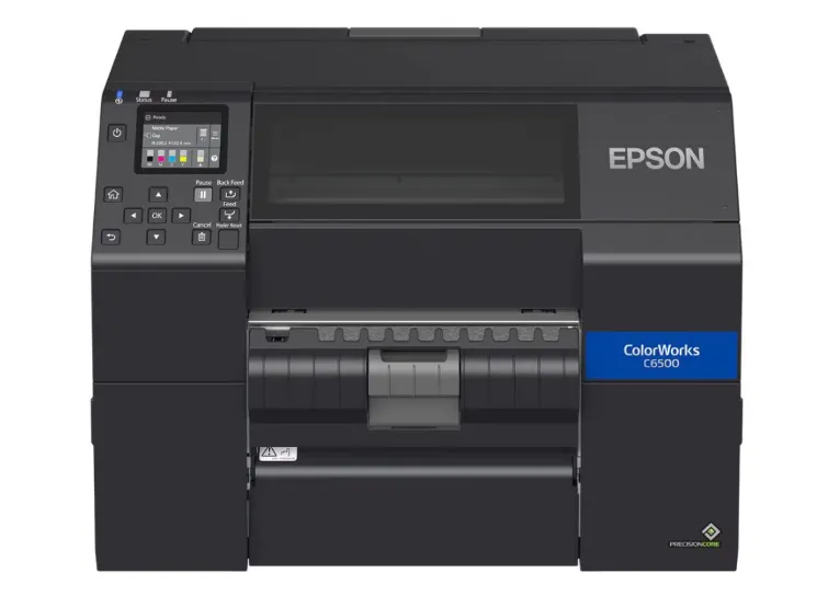 Impresora Epson ColorWorks C6500A Inyección de tintas a color / 8" Cortador automático