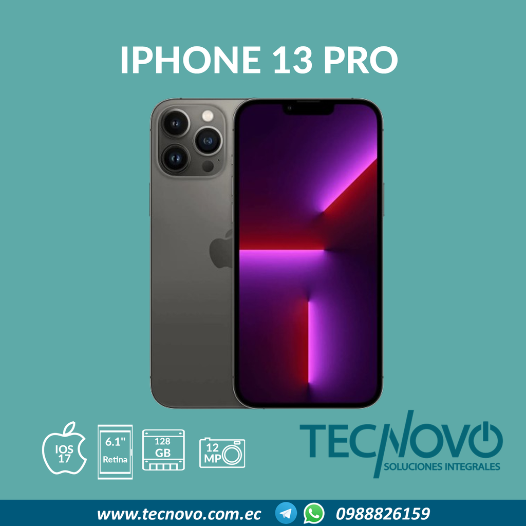 Celular Apple IPhone 13 Pro 128GB - 6GB Ram