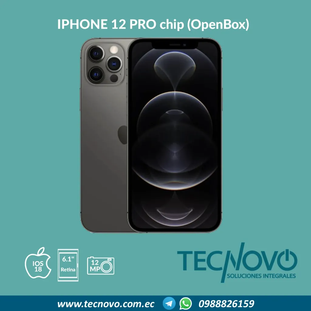 Celular Apple Iphone 12 Pro (OPEN BOX) CHIP