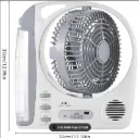 Ventilador portátil 6 en 1
