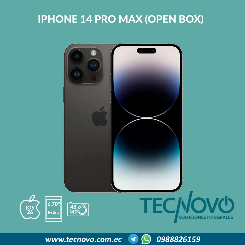 Celular Apple Iphone 14 Pro Max eSIM (OPEN BOX)