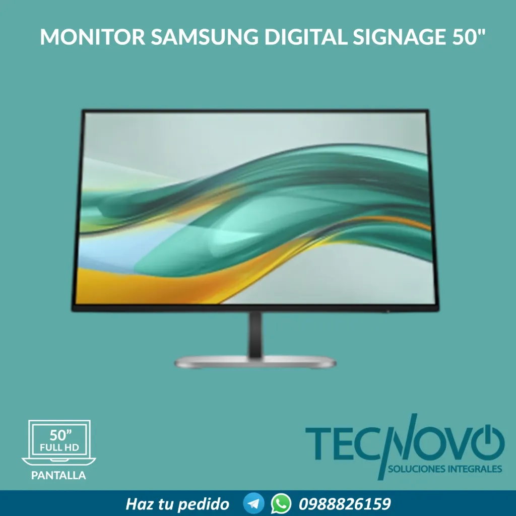 MONITOR SAMSUNG DIGITAL SIGNAGE 50"