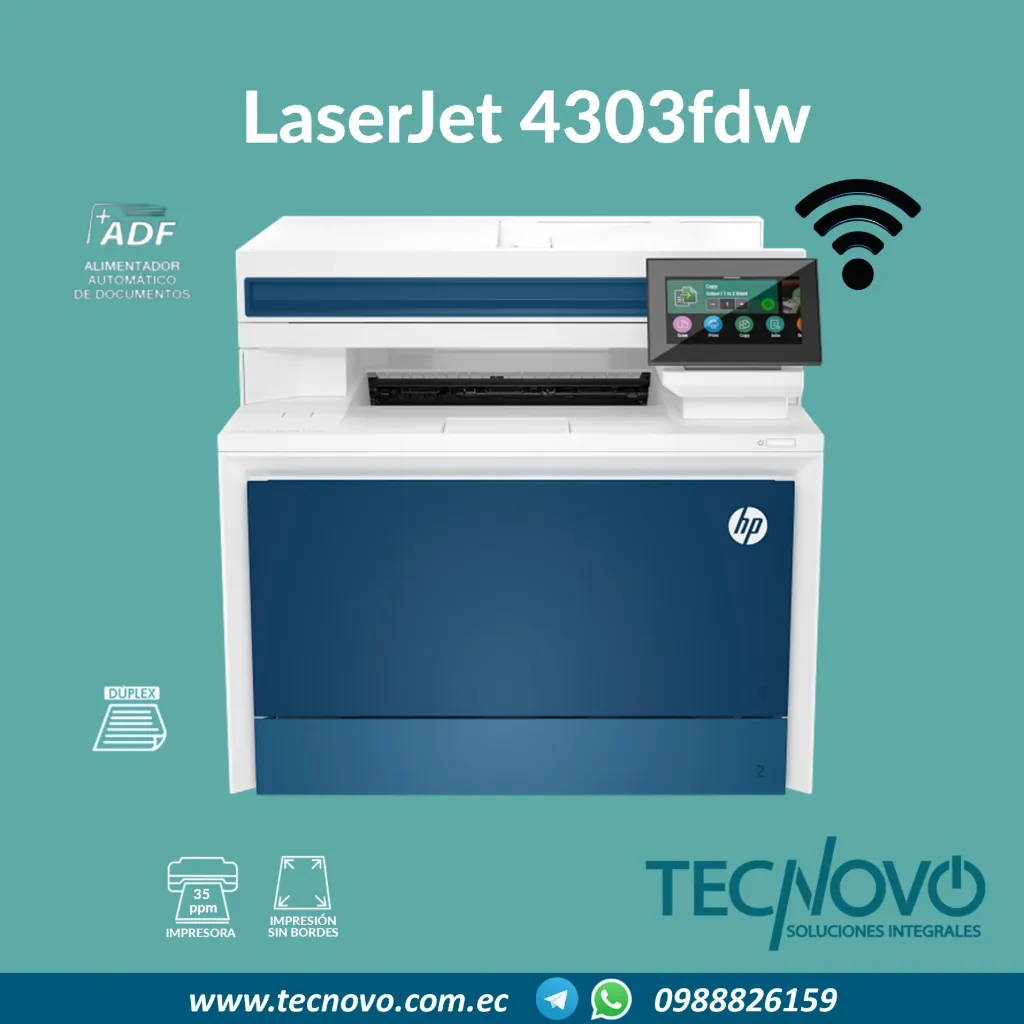 Impresora HP Color LaserJet Pro 4303fdw