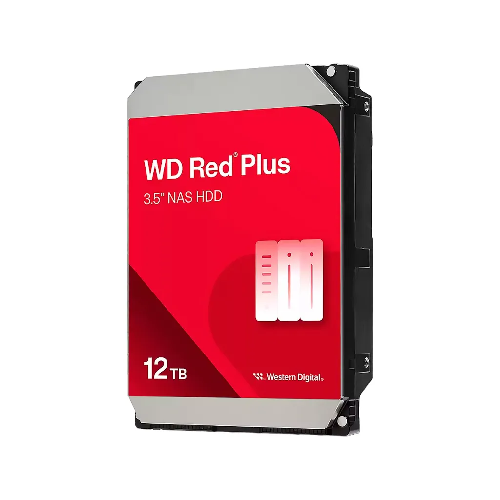 DISCO DURO Western Digital Red Plus 12TB NAS 7200RPM SATA 3.5"