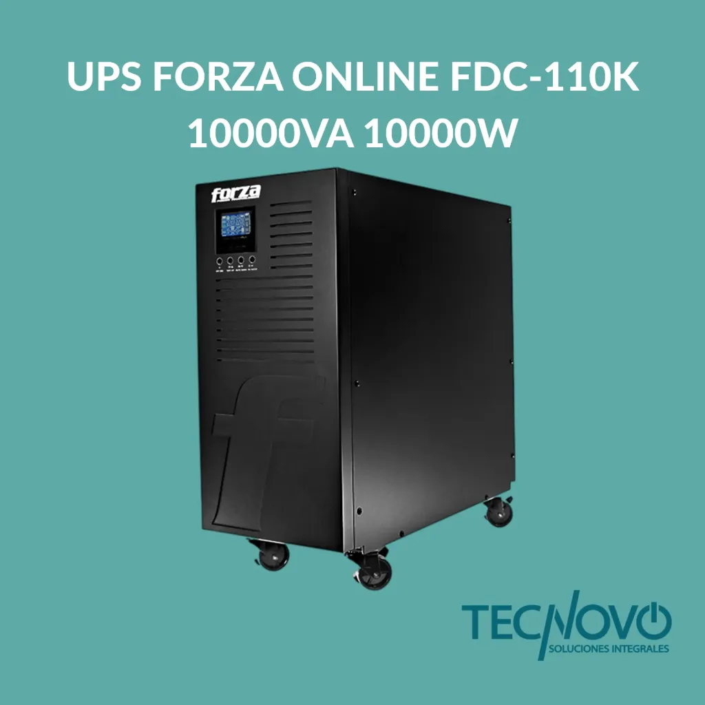 UPS FORZA ONLINE FDC-110K 10000VA 10000W 120V/240V LCD