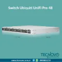 Switch Ubiquiti UniFi Pro 48 Puertos Gigabit + 4 SFP+ 10G