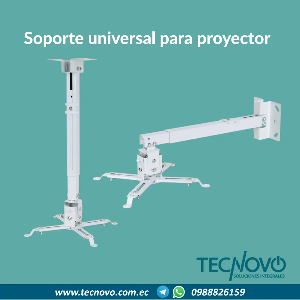 Soporte universal para proyector PARED/TECHO EVS PM4365WH