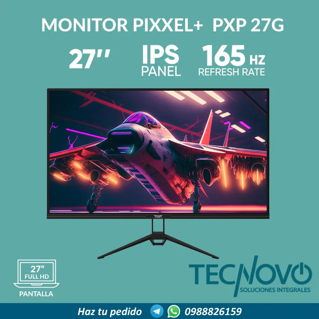 Monitor Armaggeddon Pixxel+ PXP 27G Full HD 27"