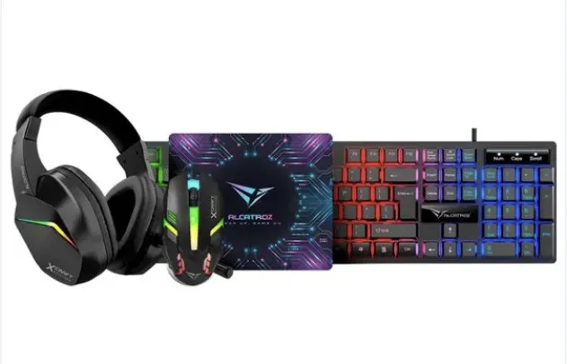 Kit gaming inalámbrico ALCATROZ Xcraft Nexus 4 en 1