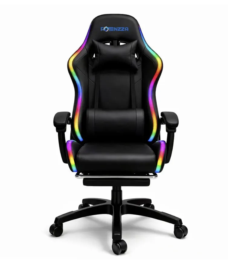 Silla gaming POTENZZA RGB Negra