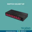 Switch MERCUSYS MS108G 8 Puertos Gigabit 10/100/1000 Mbps