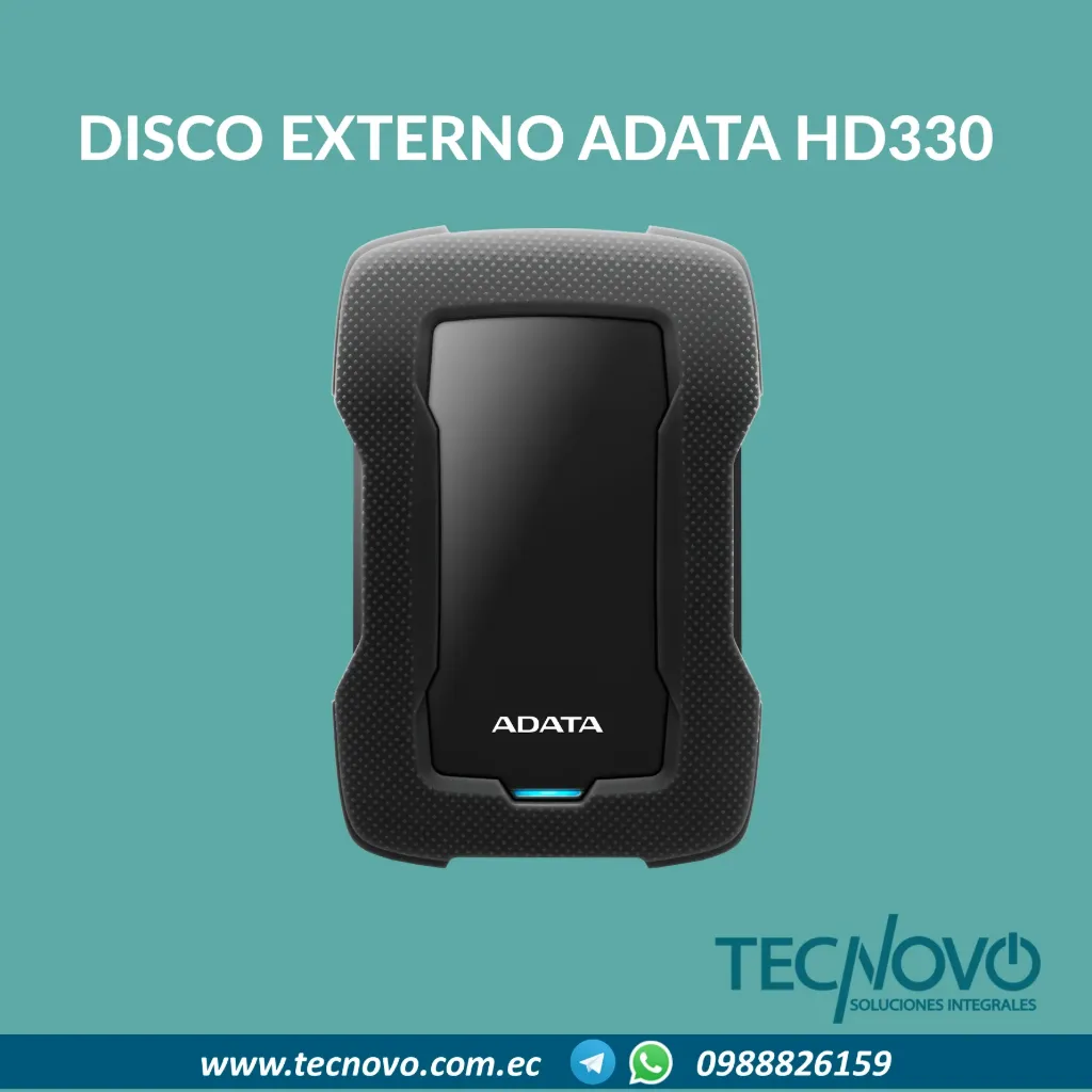 Disco ADATA HD330 HDD Externo 1TB USB 3.0 2.5"