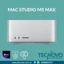 Computador Apple Mac Studio M5 MAX 18-core Chip 40-core GPU 64GB 2TB SSD