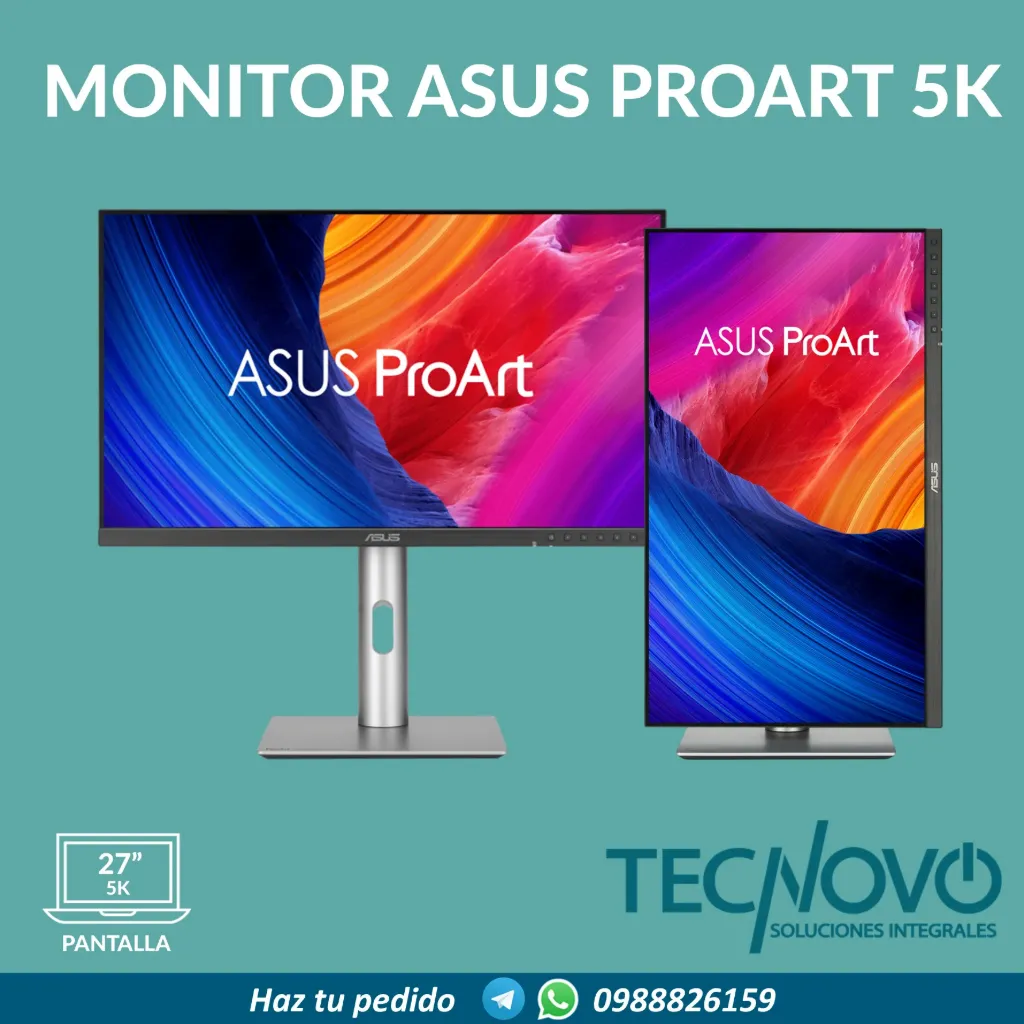 MONITOR PROFESIONAL ASUS PROART 27" IPS 5K