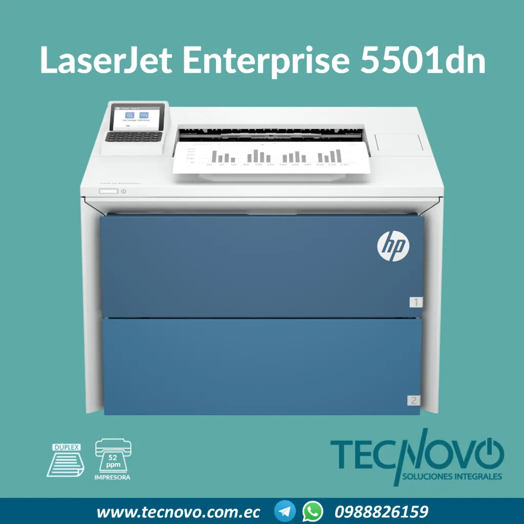 Impresora Hp Laserjet Enterprise 5501dn