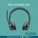Poly Voyager 4320 certificados para Microsoft Teams, Auriculares USB-A + Dongle BT700
