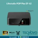 PROYECTOR EPSON Smart Portatil Lifestudio POP Plus EF-62 4K PRO UHD