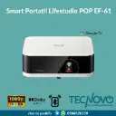 PROYECTOR EPSON Smart Portatil Lifestudio POP EF-61 Full-HD