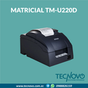 Impresora EPSON POS Matricial TM-U220D USB