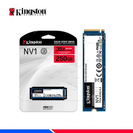 Disco KINGSTON NVMe 250GB Interno 2280 NV2