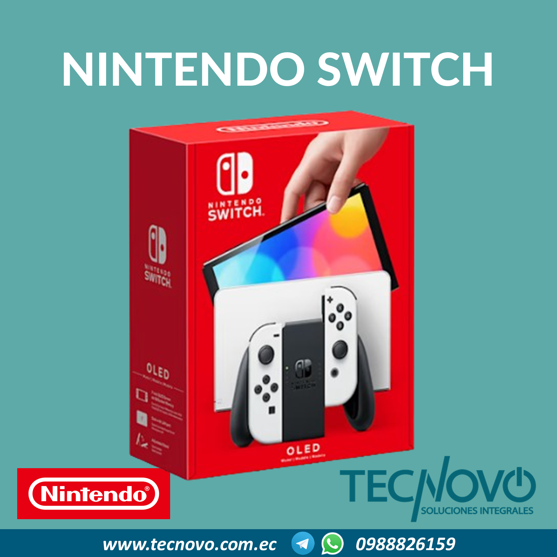 Consola NINTENDO Switch Oled 7