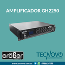 Amplificador GROBER GH2250 250W 5 zonas BT/USB/FM