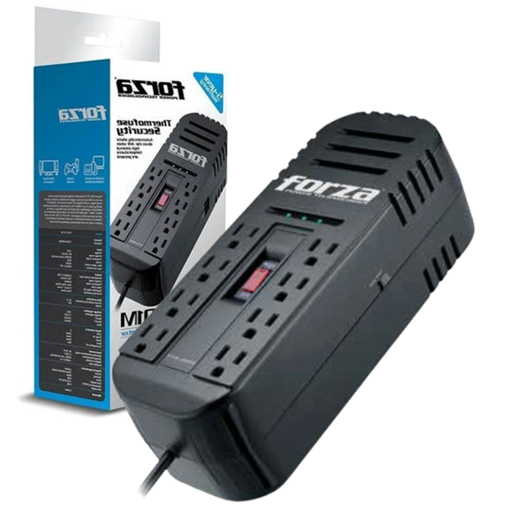 Regulador FORZA FVR-2201 2200VA 8 tomas