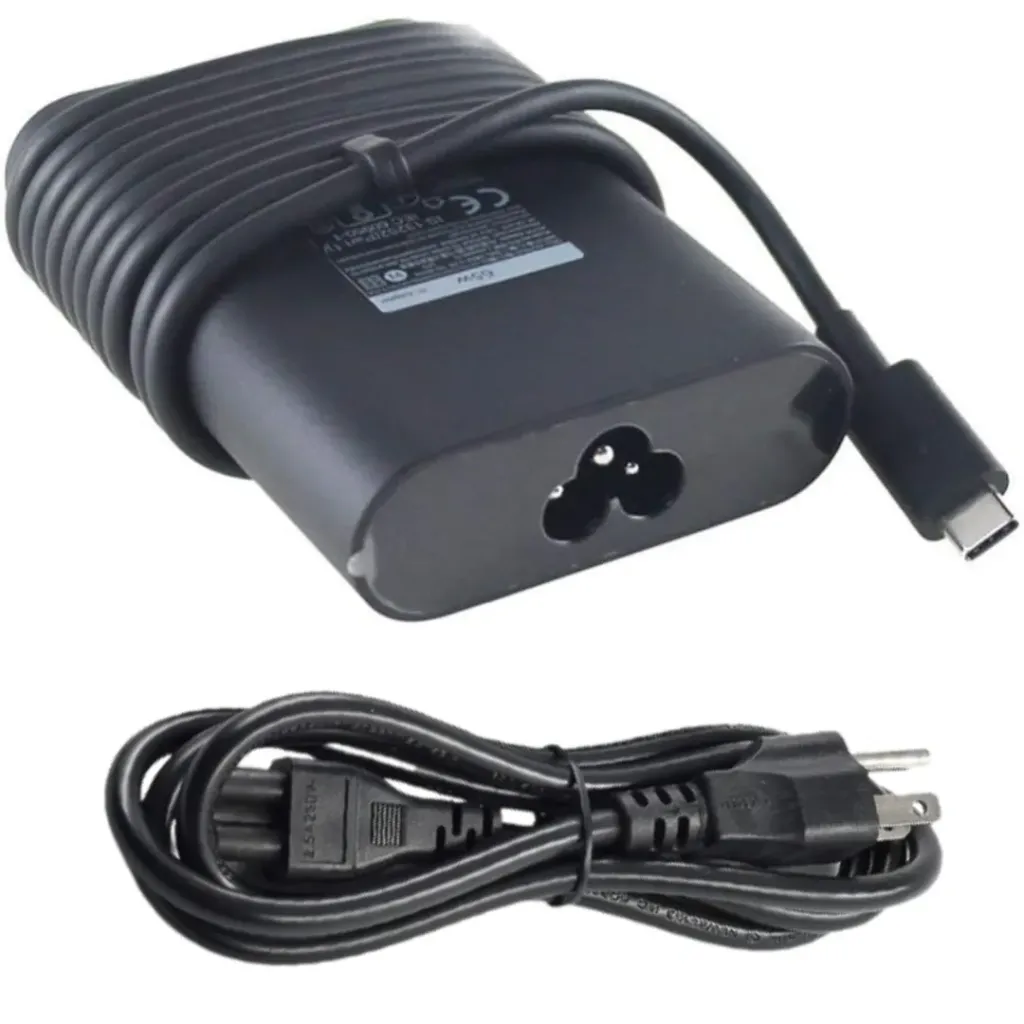 Cargador laptop DELL 20V 3.25A 65W Tipo C Original