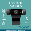 Cámara Web LOGITECH C922 PRO 1080p USB + TRIPODE