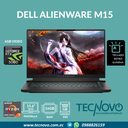 Laptop DELL Alienware M15 R7-6800HX 16GB 500GB SSD RTX-3060 6GB 15,6" QHD