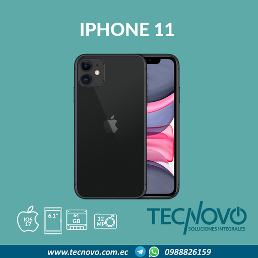 Celular Apple Iphone 11 64GB (OPEN BOX)