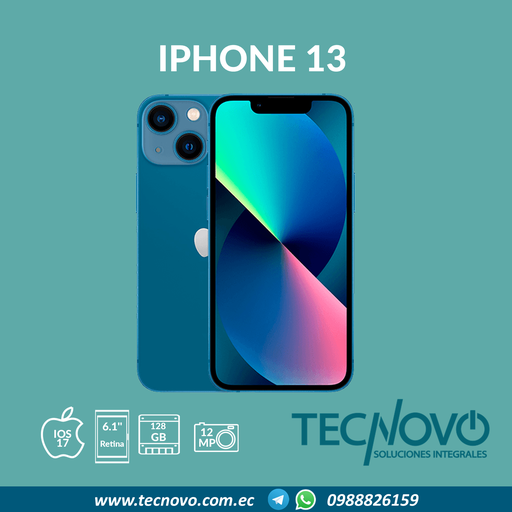 Celular Apple Iphone 13 128GB (OPEN BOX)