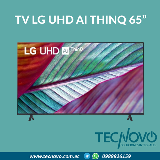 Televisor LG 65" UHD 4K AI THINQ