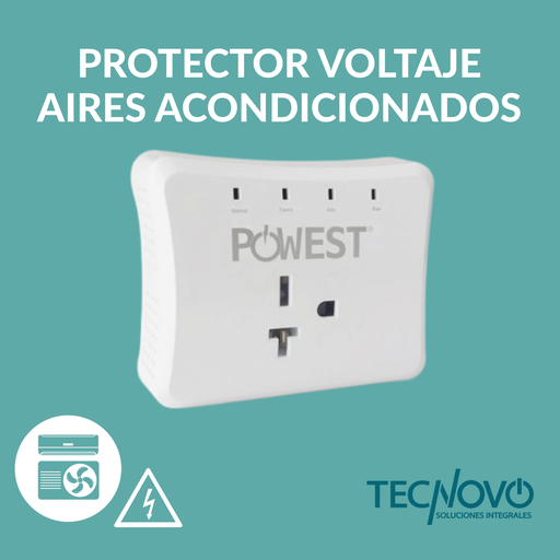 Protector de Voltaje POWEST Airmatic 220V 20A (Para Aire Acondicionados)