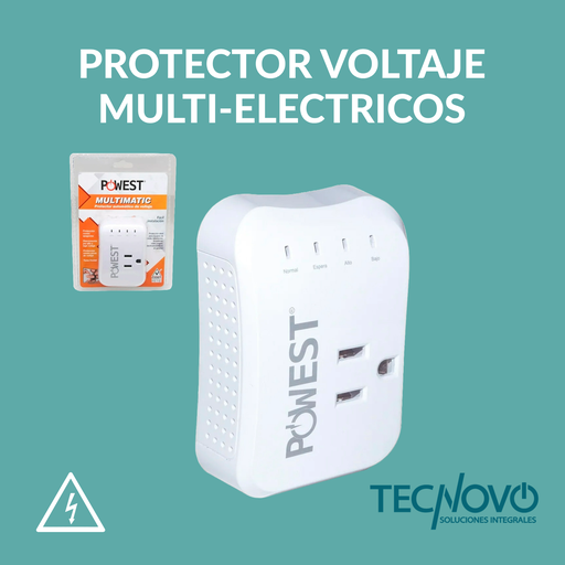 Protector de Voltaje POWEST Multimatic 1200W 110V 10A