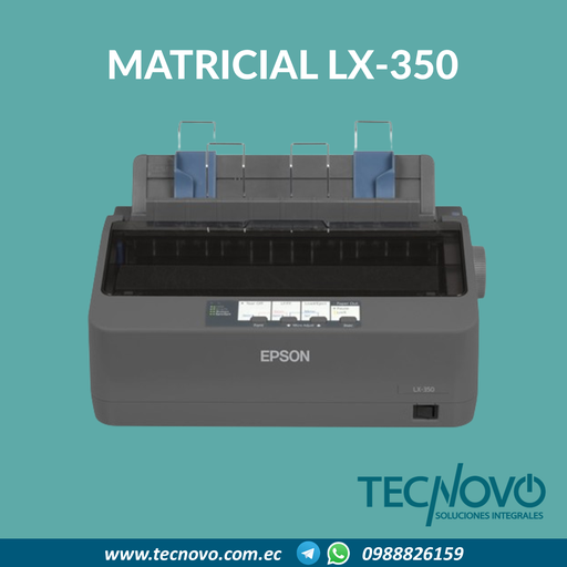 Impresora Matricial Epson LX-350 USB PARALELO