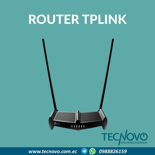 Router Tp-Link TL-WR841HP Alta Potencia 300MBPS