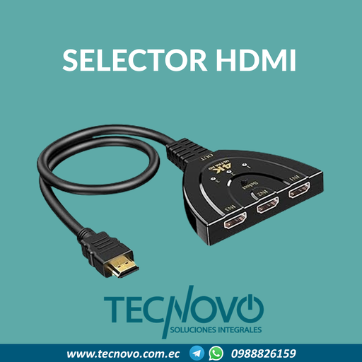 Selector HDMI 4K HDTV PIGTAIL