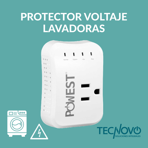 Protector de Voltaje POWEST Lavomatic 110V 10A