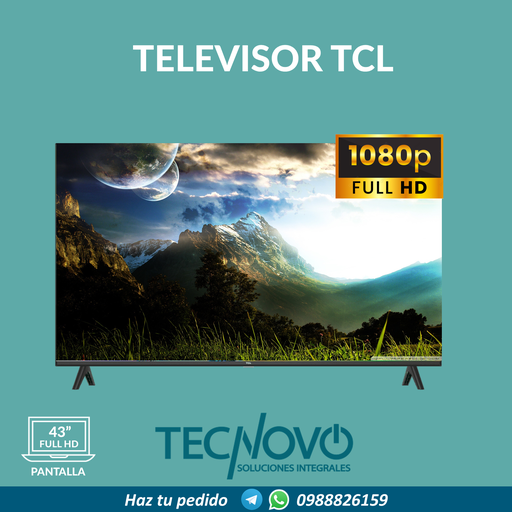 Televisor TCL FHD Smart TV 43"
